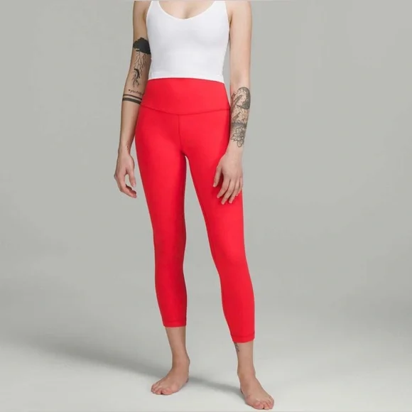 Lululemon Align High-Rise Pant 25" in Love Red - Picture 2 of 4